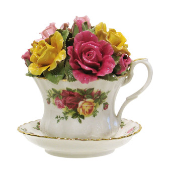 Old Country Roses Musical Tea Cup