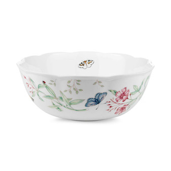 Butterfly Meadow Large 10" Porcelain Serve Bowl