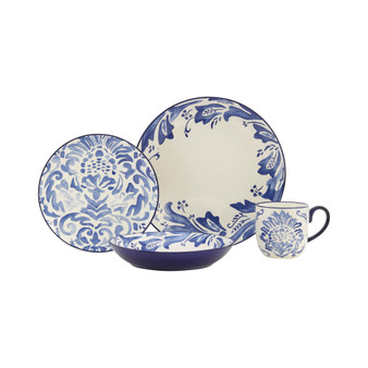 Cheera 16 Piece Dinnerware Set, Service for 4