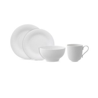 Dinnerware, New Cottage Round 4 Piece Place Setting