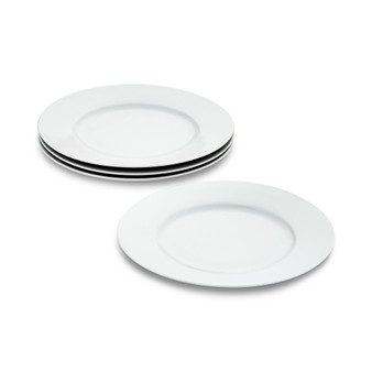 Basics Rim Salad Plates, Set of 4, Created for Macy's