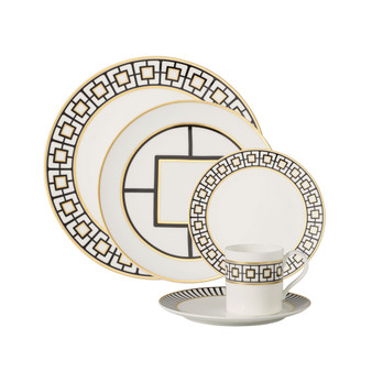 Metro Chic 5 Piece Place Setting