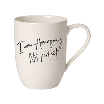 Statement Amazing Not Perfect Mug