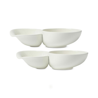 Soup Passion 2-Pc. Large Double-Section Soup Bowl Set