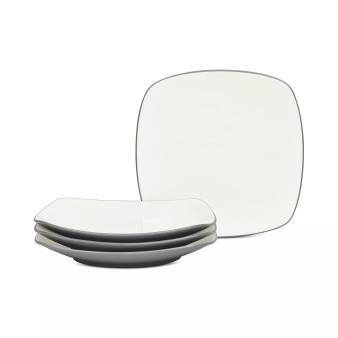 Colorwave Square Salad Plates, Set of 4