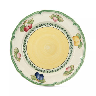 French Garden Premium Porcelain Dinner Plate