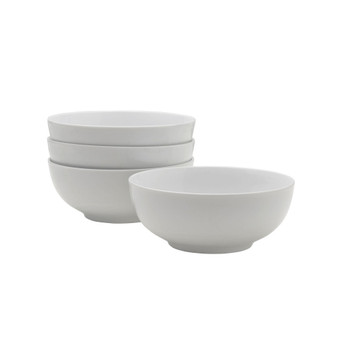 Everyday Whiteware Cereal Bowl 4 Piece Set