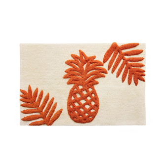 Tommy Bahama Batik Pineapple Cotton Tufted Rug, 20" X 30"