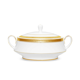 Crestwood Gold Covered Vegetable Bowl