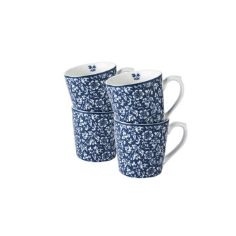 Blueprint Collectables 17 Oz Sweet Allysum Mugs in Gift Box, Set of 4