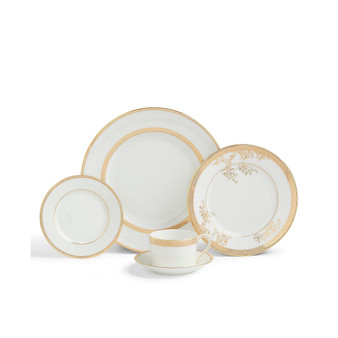 Wedgwood Dinnerware, Lace Gold 10 Piece Set