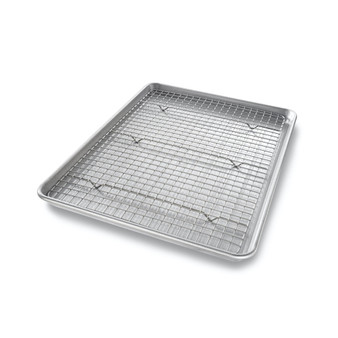 Sheet and Baking Rack Set