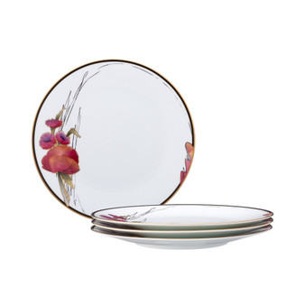 Alluring Fields Set of 4 Dinner Plates, Service For 4