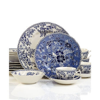 Dinnerware, Devon's Cottage 20-Piece Set, Service for 4