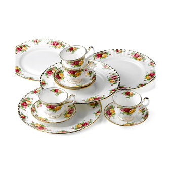 Old Country Roses 12-Pc. Service for 4