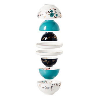 Sprig Vine Luna Nesting Dinnerware Set, 8 Piece