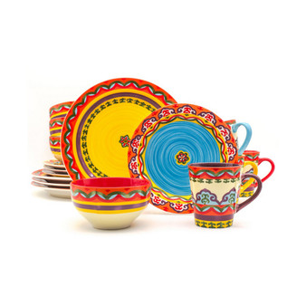 Galicia 16 Piece Dinnerware Set