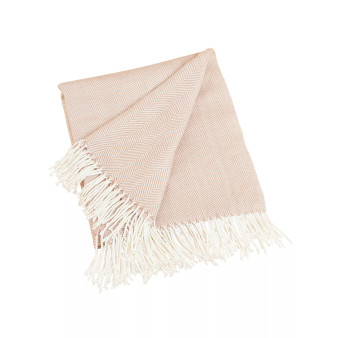 Classic Herringbone Throw