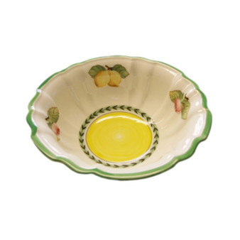 French Garden Fleurence Fluted Rice Bowl