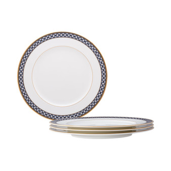 Blueshire Set of 4 Dinner Plates, Service For 4