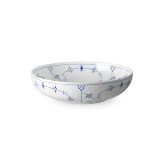 Blue Fluted Plain Bowl 2.4L
