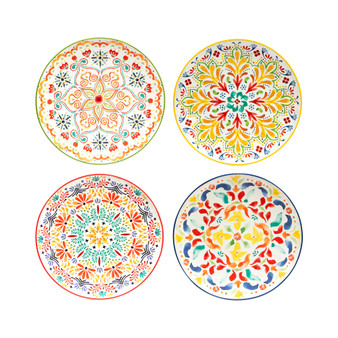 Sweet Spicy Dinner Plate, Set of 4