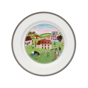 Design Naif Bread and Butter Plate Spring Morning