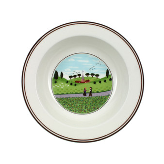 Design Naif Rim Cereal Bowl Friends Meeting