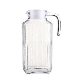 57-oz. Glass Pitcher with Plastic Lid