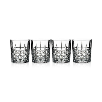 Brady 4-Pc. Double Old Fashioned Glass Set