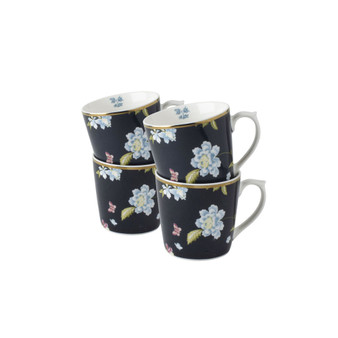 Heritage Collectables 10 Oz Midnight Uni Mugs in Gift Box, Set of 4