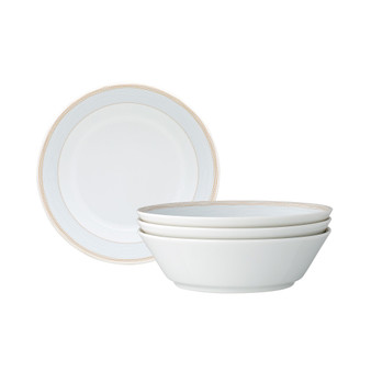Linen Road Set of 4 Soup Bowls, Service For 4