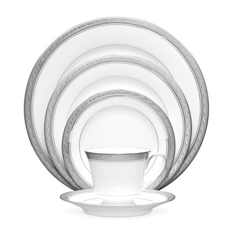 Dinnerware, Crestwood Platinum 5 Piece Place Setting