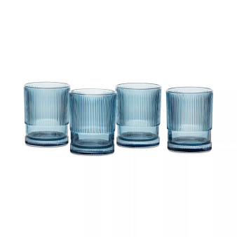 Noho Iced Beverage 12.85-oz. Glasses, Set of 4