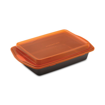 Non-Stick Bakeware 9" by 13" Cake Pan & Lid