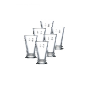 La Rochere Napoleon Bee 11.5-ounce Double Old Fashioned Glass, Set of 6