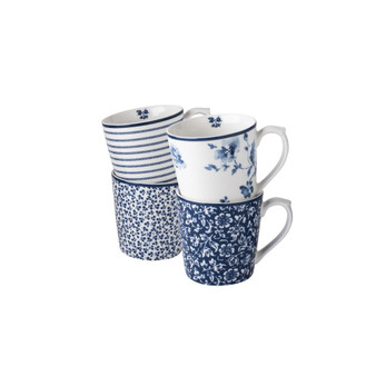 Blueprint Collectables 17 Oz Mixed Designs Mugs in Gift Box, Set of 4