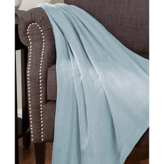 Diamond Pattern All Season Woven Cotton Blanket, Twin