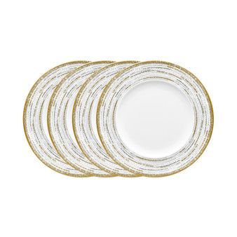 Haku Set of 4 Accent Plates, Service For 4