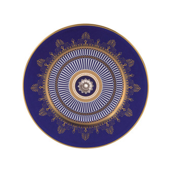Anthemion Blue Salad Plate 8"