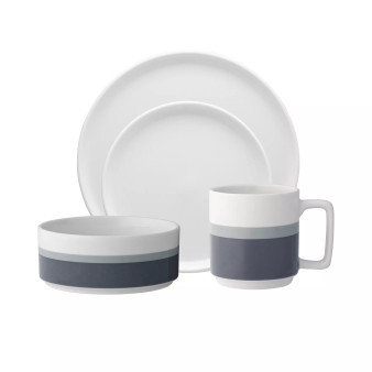 ColorStax Stripe Place Setting, 4 Piece