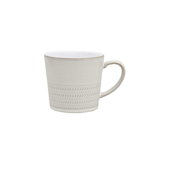 Natural Canvas Textured Large Mug