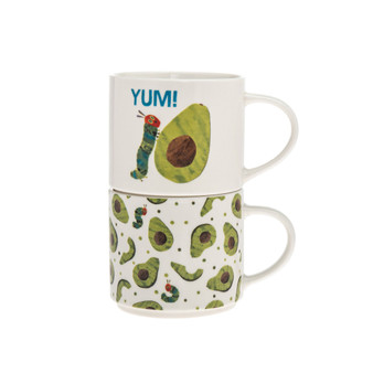 The World Of Eric Carle, The Very Hungry Caterpillar Berry Stack Mug, Set of 2