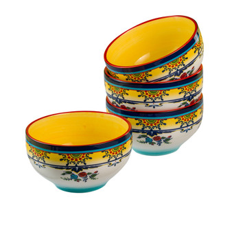 Zanzibar 4 Piece All Purpose Bowl Set, Service For 4