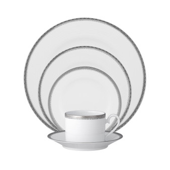 Whiteridge Platinum 5 Pc Place Setting
