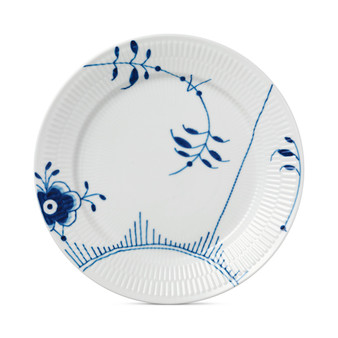 Blue Fluted Mega Dinner Plate #2