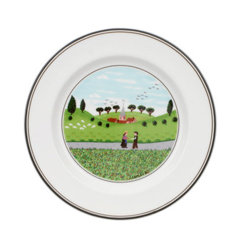 Design Naif Bread and Butter Plate Boy & Girl