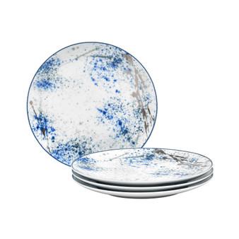 Blue Nebula Set/4 Dinner Plate