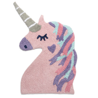Unicorn Bath Rug, 22" x 36", Created for Macy's