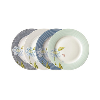 Heritage Collectables Mixed Designs Plates in Gift Box, Set of 4